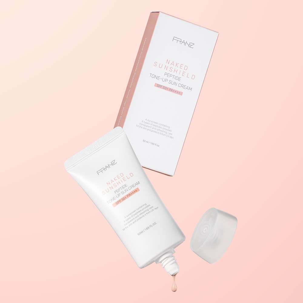 프란츠 네이키드 선쉴드 펩타이드 톤업 선크림 50ml(SPF50+ PA++++) - 상세 이미지 2
