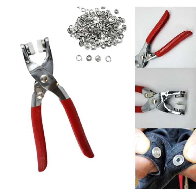 똑딱이 단추 펀칭기 세트 똑딱단추 스냅 달기 펜치 펀치