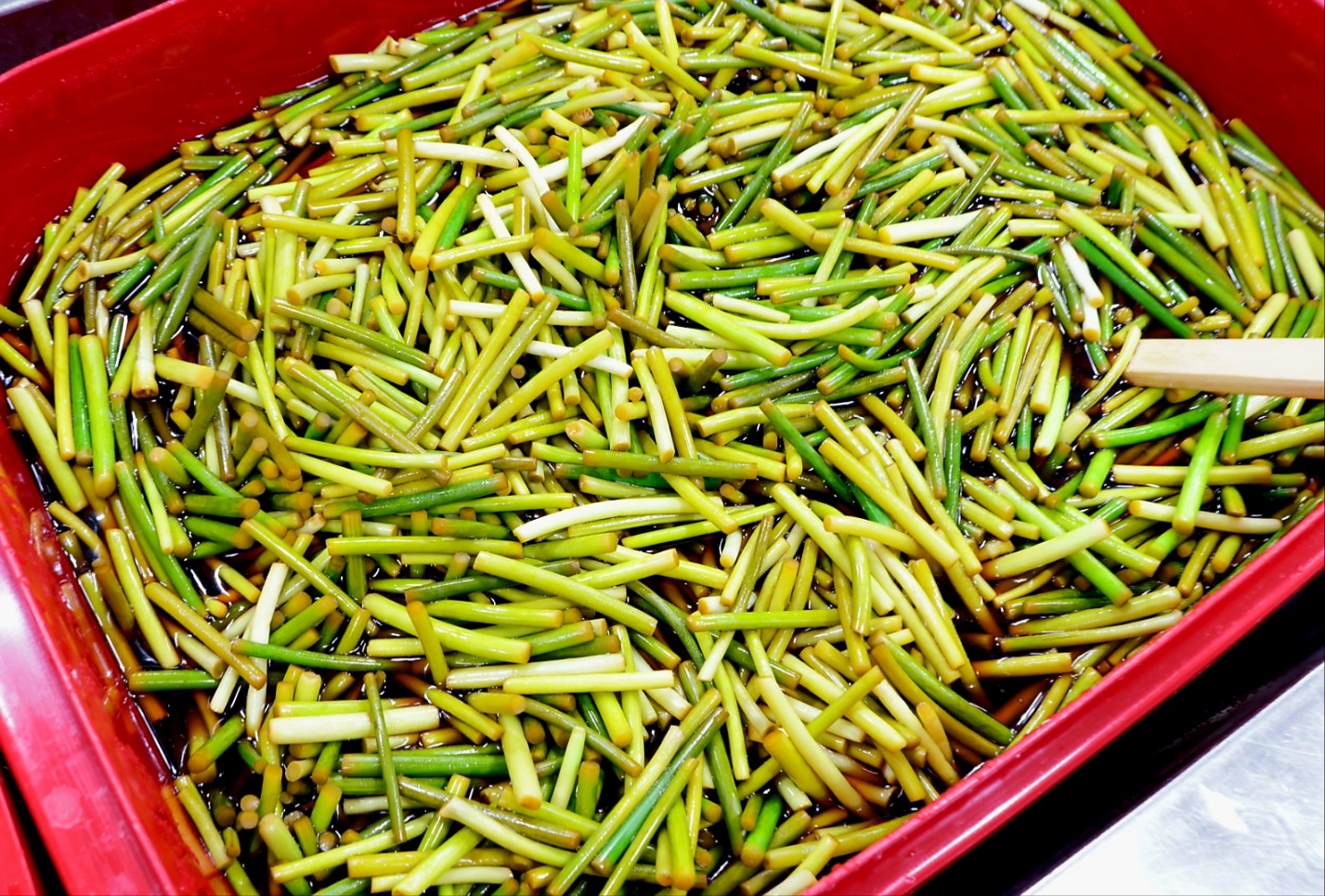마늘쫑 장아찌 간장 짱아치 절임 반찬 500g - 상세 이미지 4