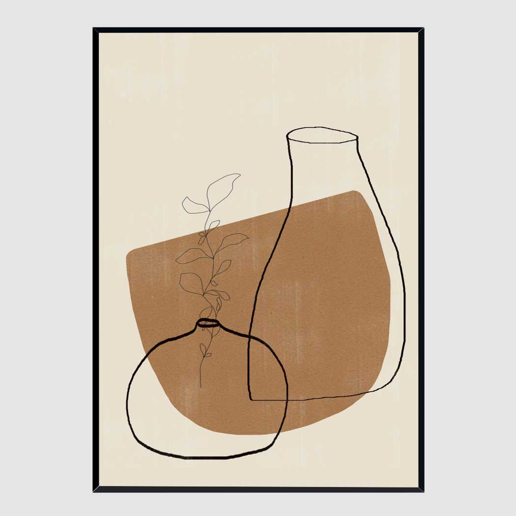 슬림 액자 Vases No 12. A3 사이즈 가벼운 몰딩 대형 프레임 제작 웨딩 - 상품 이미지