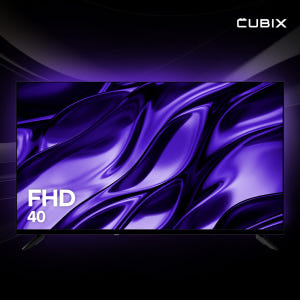 큐빅스 101cm(40인치) FHD TV 중소기업 티비 LED 1등급 캠... 개봉기 | 실사용 후기 - 상품 이미지 2