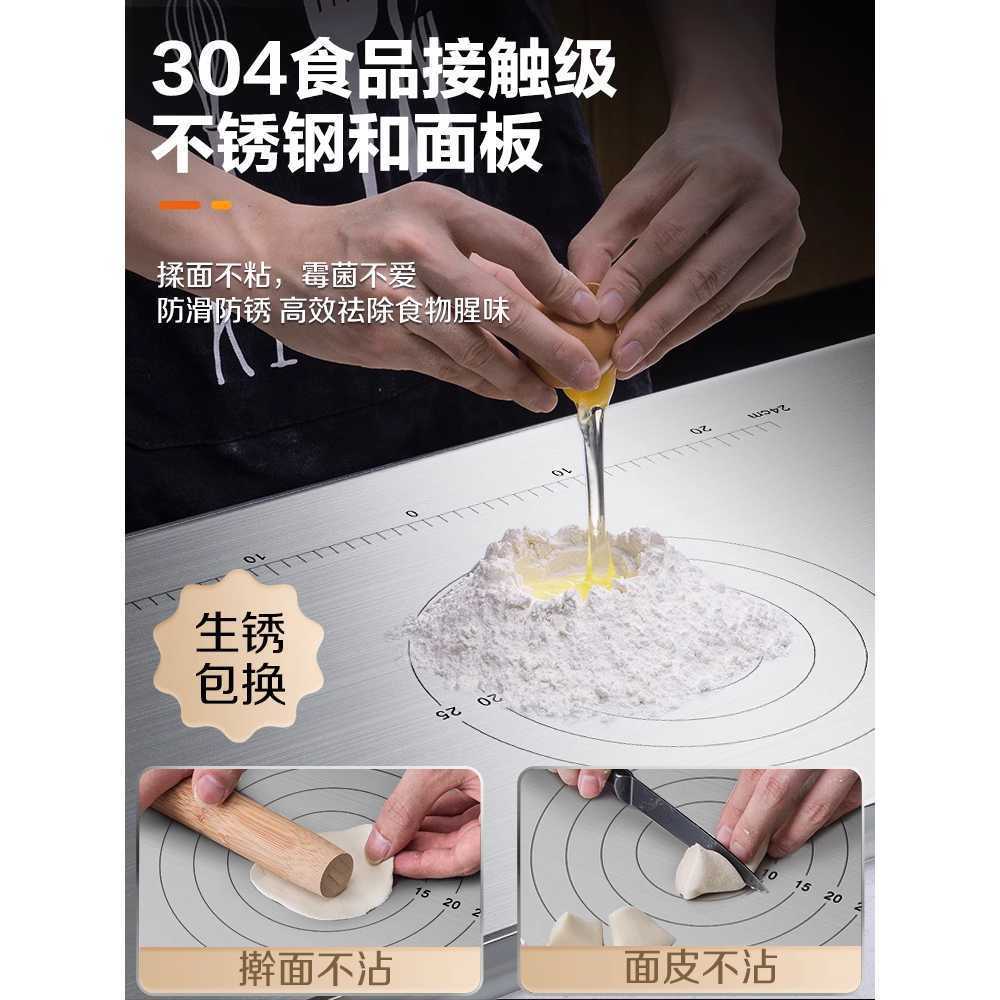 빵반죽 작업대 스텐 매트 베이킹 도마 판 쿠키 패드 35x50cm - 상세 이미지 2