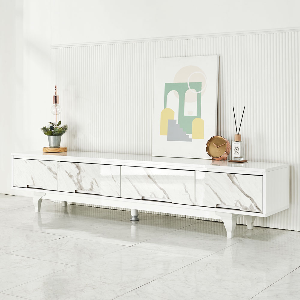 노바 티비다이 티비장 하이그로시 서랍 낮은 거실장 2000