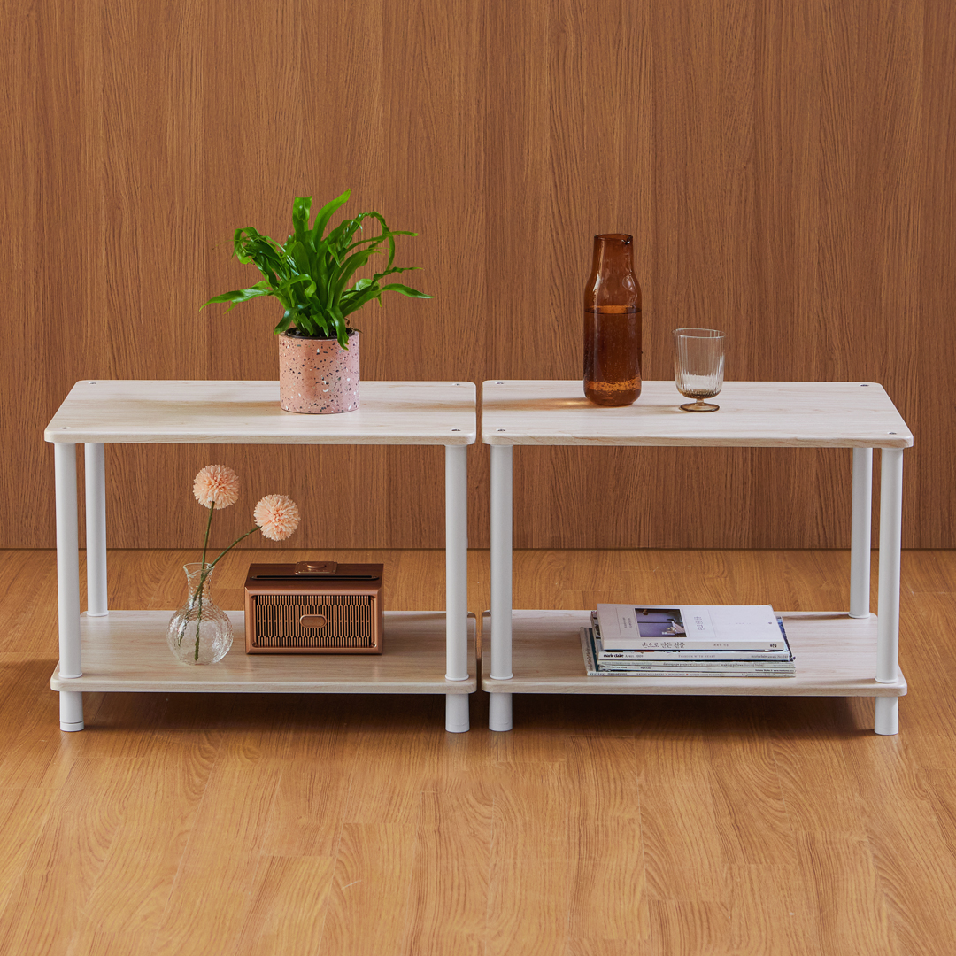 거실 선반 서재 다용도 진열장 600 800 2단 진열대 2단선반 2단렌 지대 DIY