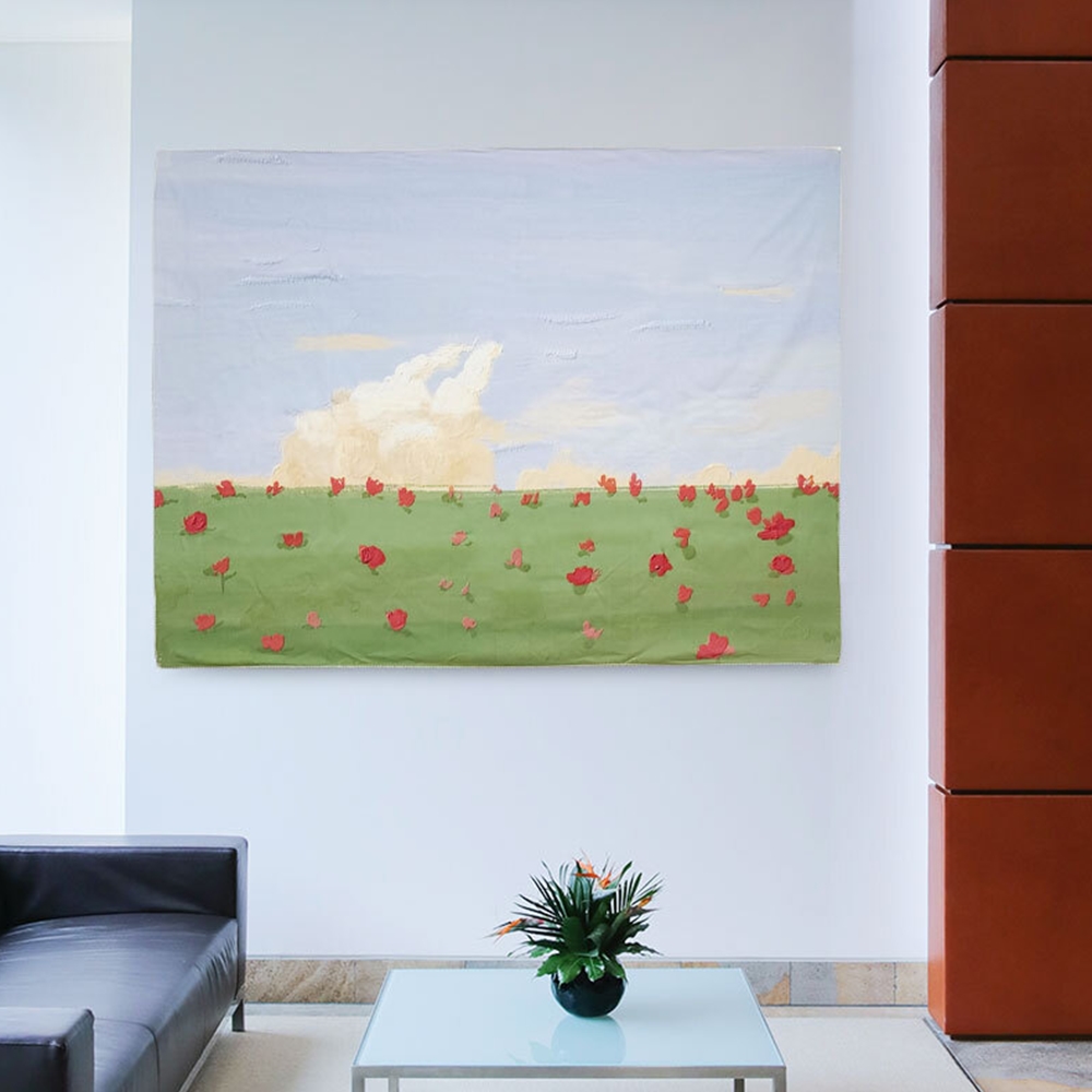 인테리어 그림 대형 패브릭 원단 포스터 L 소품 벽장식 집꾸미기 벽인테리어 예쁜