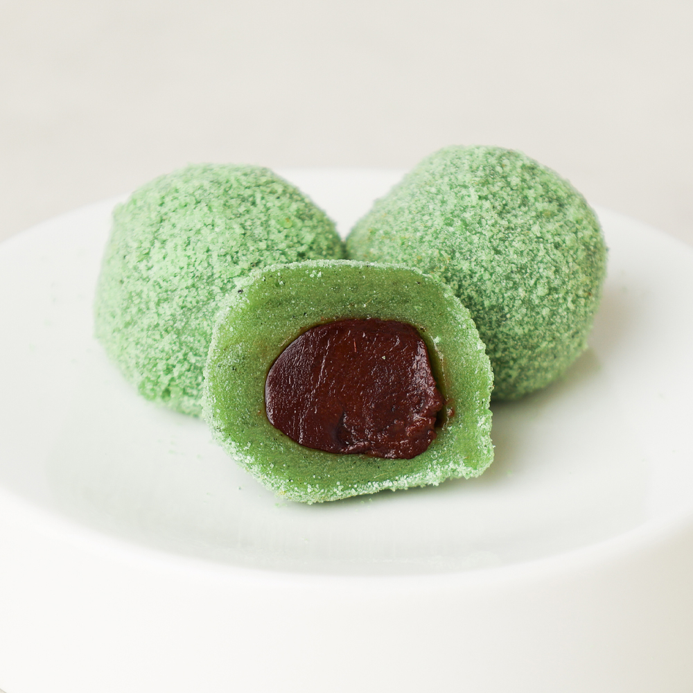 한입쏙 초코담은 초코 수리취떡 800g(40g x 10봉+10봉 총 20봉) 국내산 찹쌀과 수리취 - 상세 이미지 5