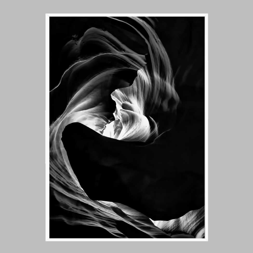 거실 그림 액자 Vortex of Lights A3 사이즈 가벼운 몰딩 대형 프레임 - 상품 이미지