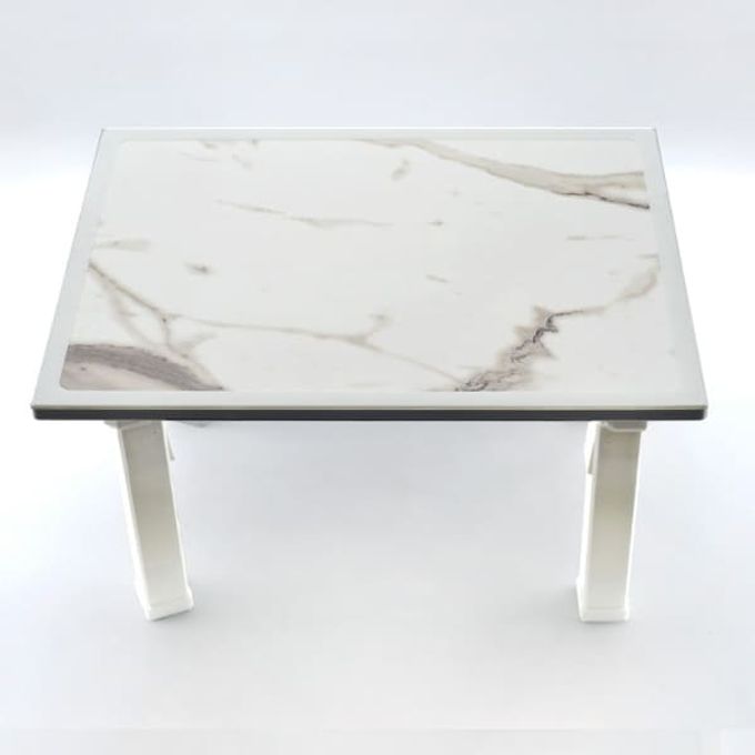 대리석풍 접이식 테이블 교자상 밥상 좌식 1호 식상 식탁 찻상 책상