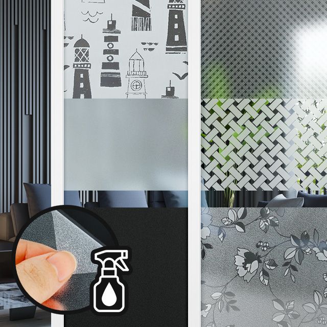 창문 필름 유리 썬팅 안개 시트지 불투명 망입 암막 썬팅지 사생활 보호