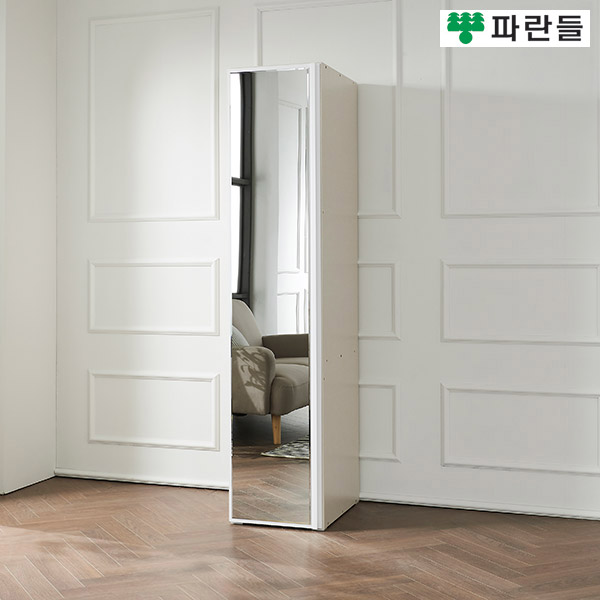 파란들가구 400 전신거울 틈새양복 옷장 전신경 틈새장롱 - 상세 이미지 2