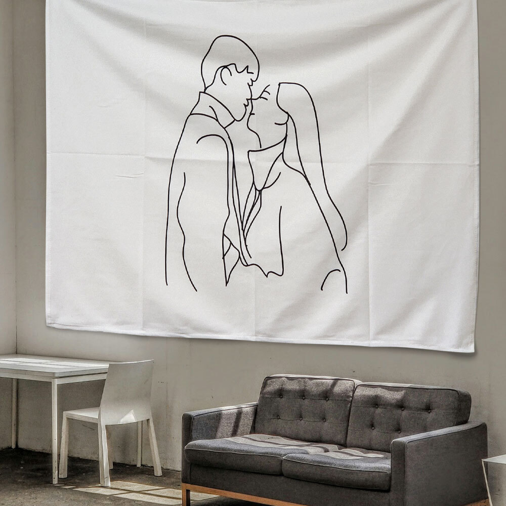 SFr 대형 패브릭 포스터 허그 L 인테리어 소품 벽장식 집꾸미기 벽인테리어