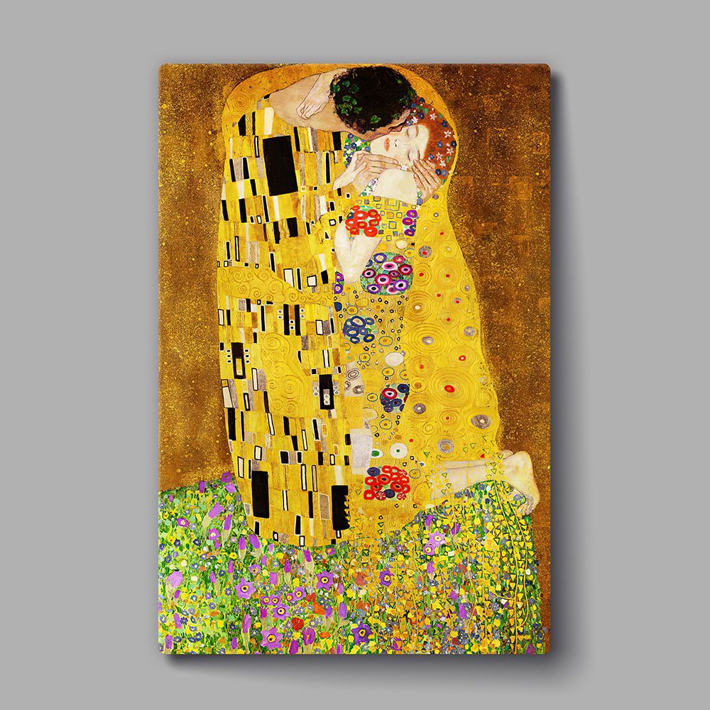 구스타프클림트 키스 명화 인테리어 그림 아크릴 액자 해바라기 사과