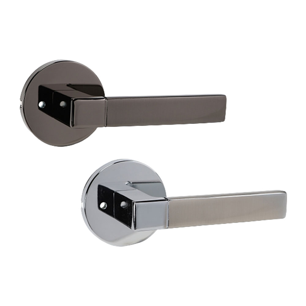 도어록 욕실 화장실 현관 레버형 문손잡이 방문 교체 버튼형 도어락 일반 문핸들 셀프