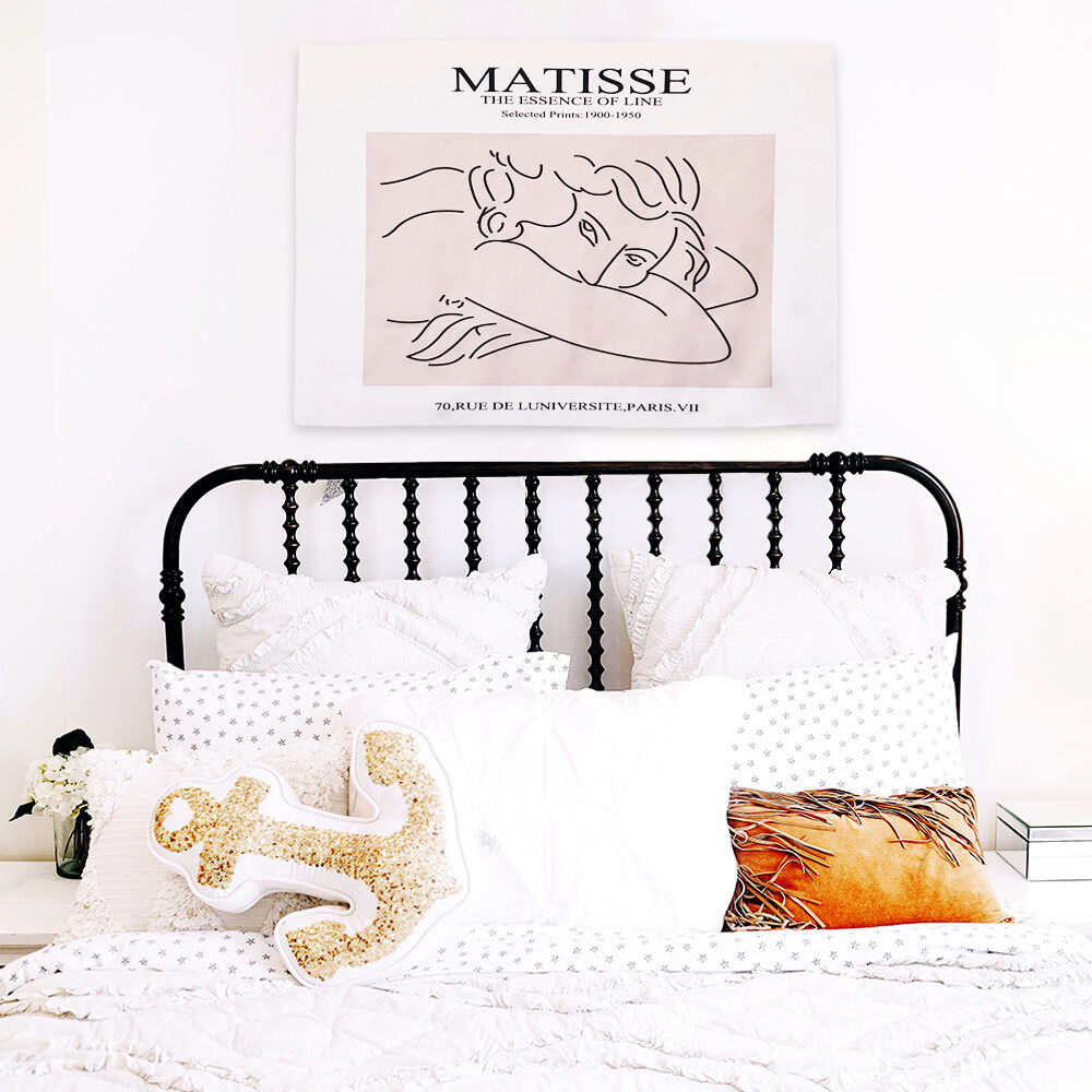 명화 포스터 마티스 그림 패브릭 벽장식 M 인테리어 가림천 테피스 트리 액자 현관 거실