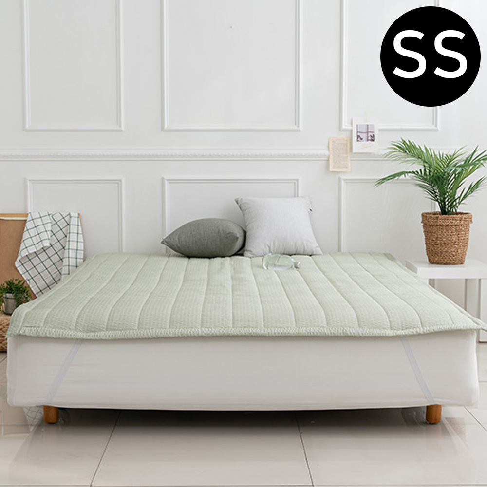 해피니 올데이 밴딩 패드 슈퍼 싱글 SS (카키) 페트 겸용) 침대 매트