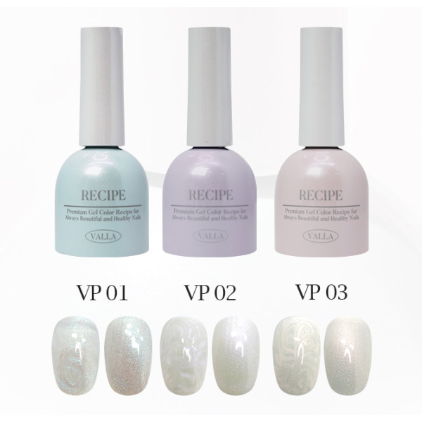 발라젤 홀로쉘 파우더젤 7종세트10ml (VP01~VP07) - 상세 이미지 2