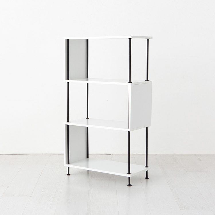 이지보 600 선반 S형 600x296x1090mm, 4단, 화이트 4739.0238 - 메인 이미지