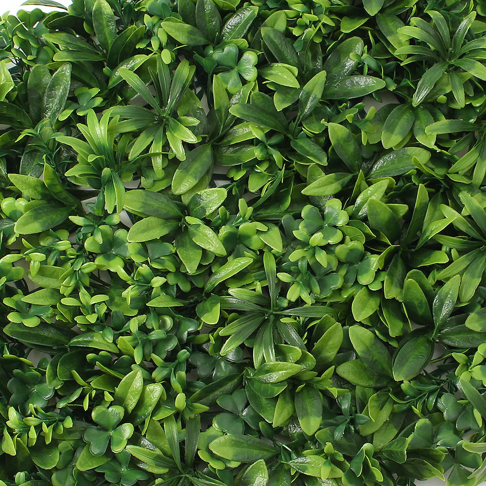 인테리어 벽장식 인조잔디 60x 40 cm (초록 잎사귀) 인공 가짜 모조 조경 매트