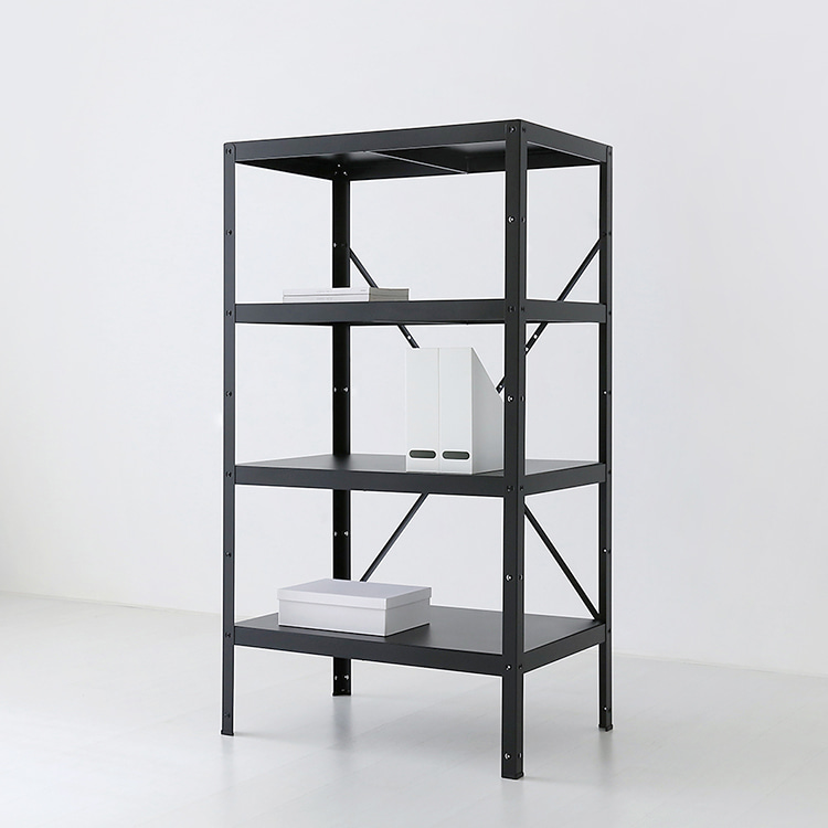 KRUSS 선반 900 넓은 4단 블랙 4961.9461 900x600x1630mm, 4단, 블랙 4961.9461 - 메인 이미지
