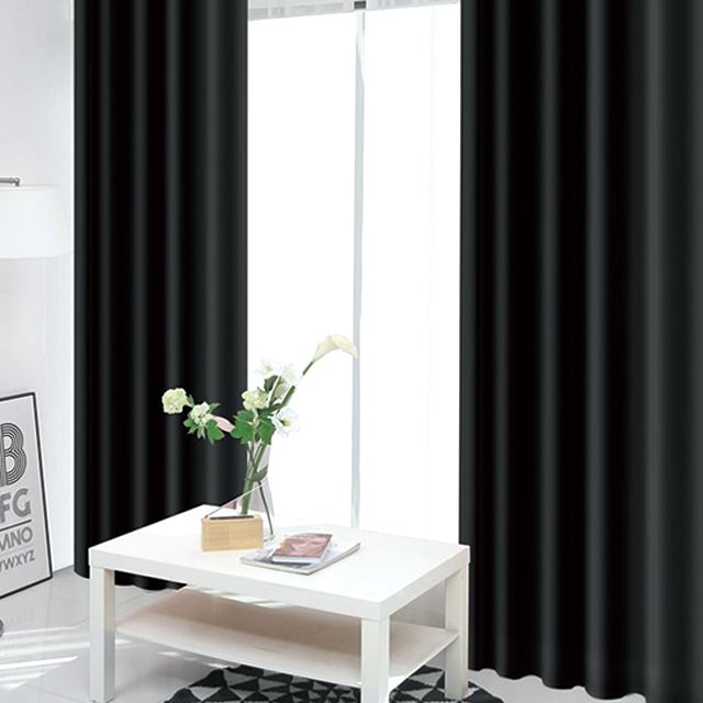 호텔식 암막 커텐 방한 방음 아파트 거실 커튼 삼중