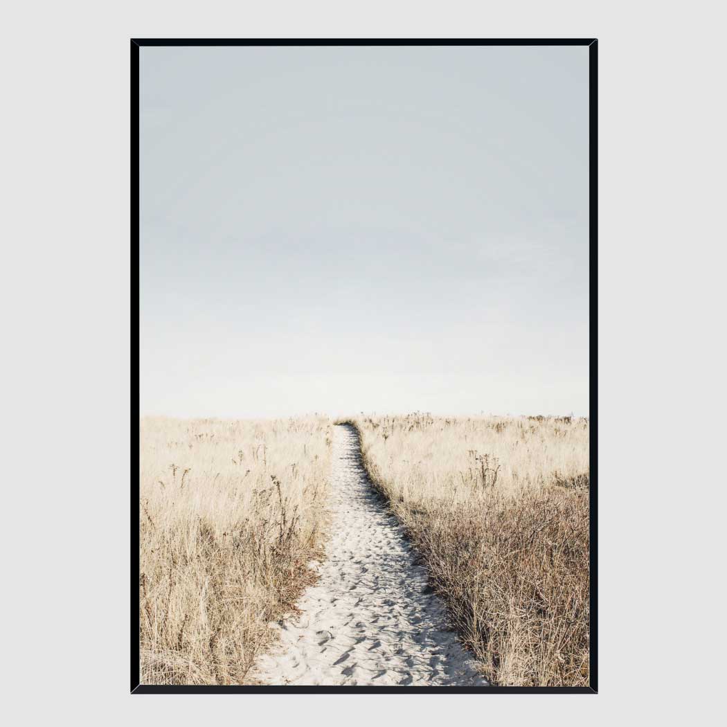 슬림 인테리어 액자 To The Beach A2 사이즈 가벼운 몰딩 대형 프레임 제작 - 메인 이미지