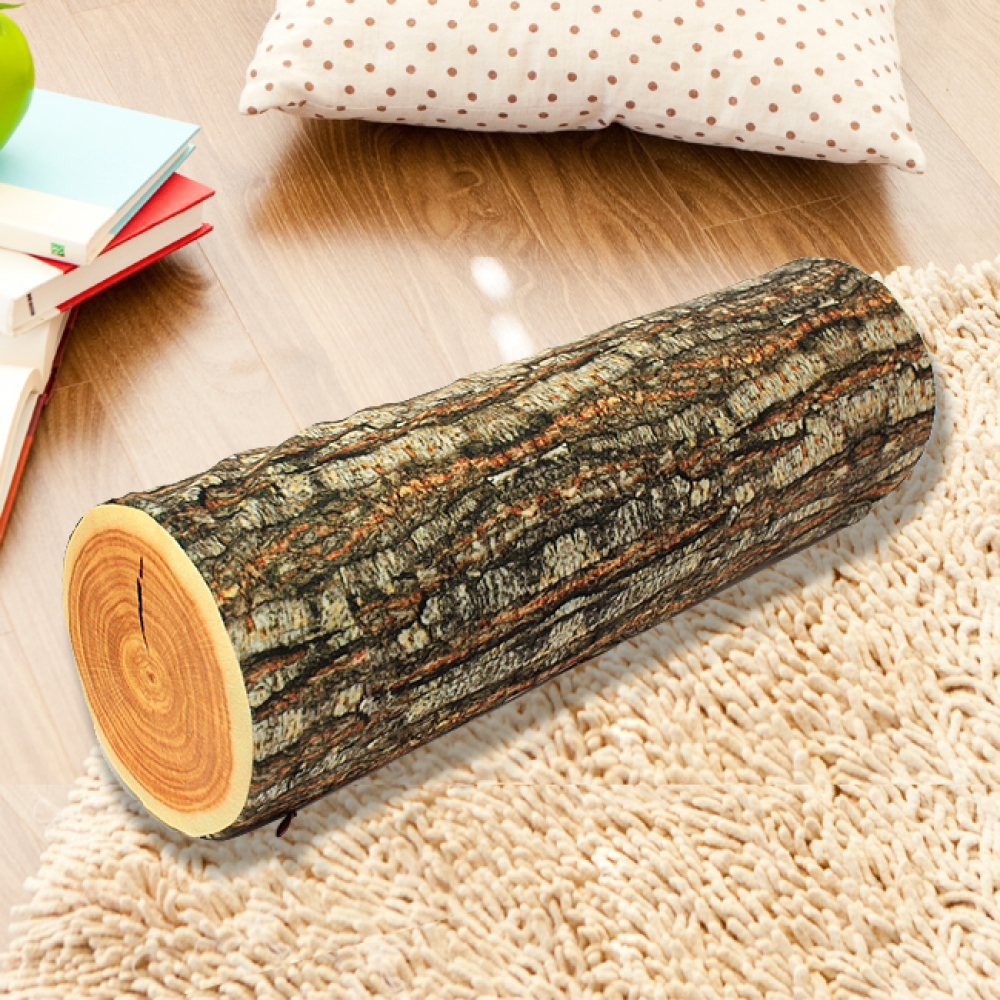 인테리어 패브릭 통나무 원통형 쿠션 롱쿠션 허리 소파 의자 베개 차량 자동차 휴대용