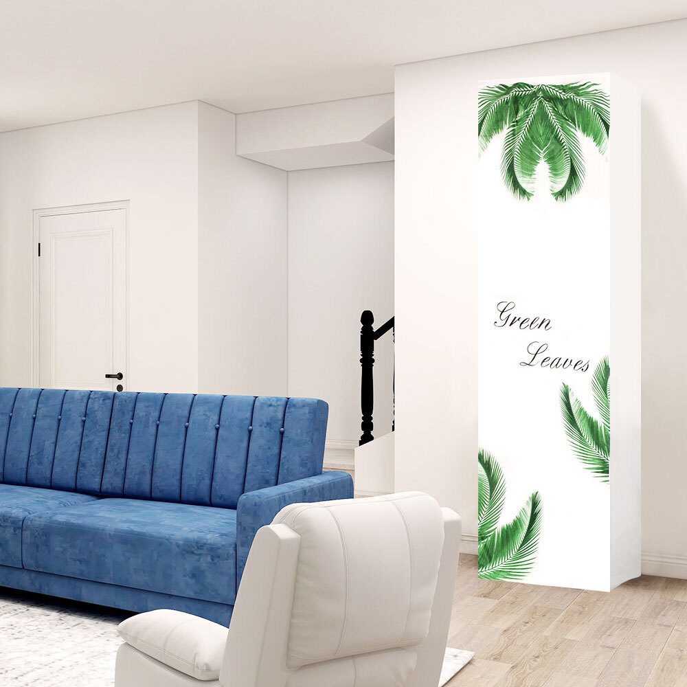 SFr 사각 에어컨 커버 푸른잎 스탠드 덮개 보관 먼지