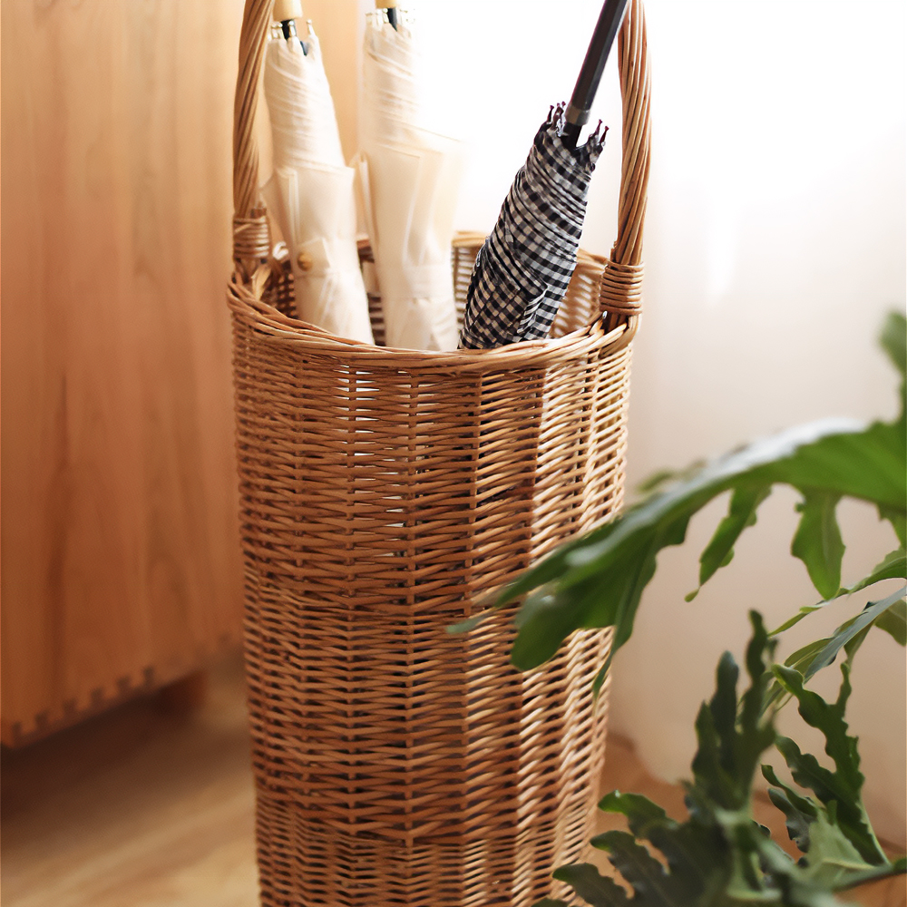 카페 우산꽂이 정리 신발장 현관 모던 우산 보관함 브라운