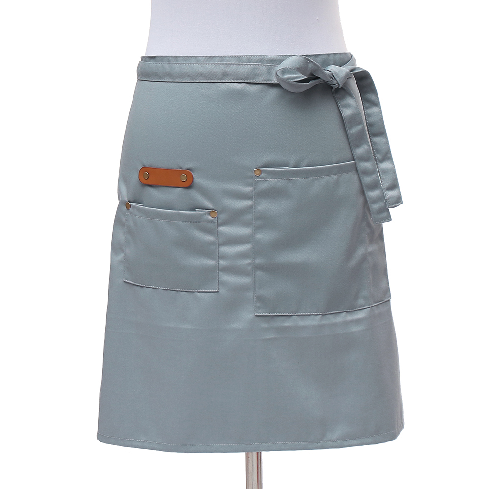 앨버트 허리 카페 주방 앞치마( 스카이) 셰프 미니 반앞치마 허리랩 서빙 쉐프 짧은