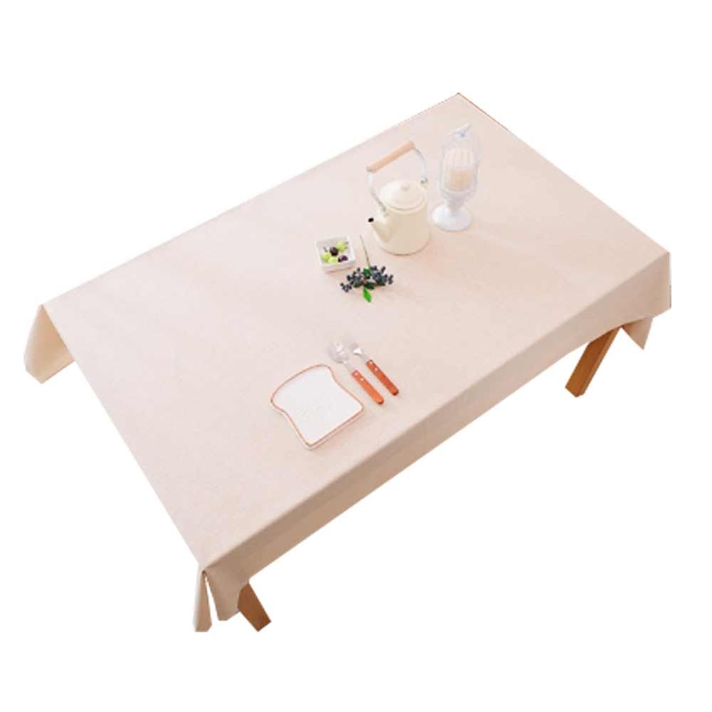 프리미엄 린넨 방수 식탁보 테이블보 130 240 mm 리폼