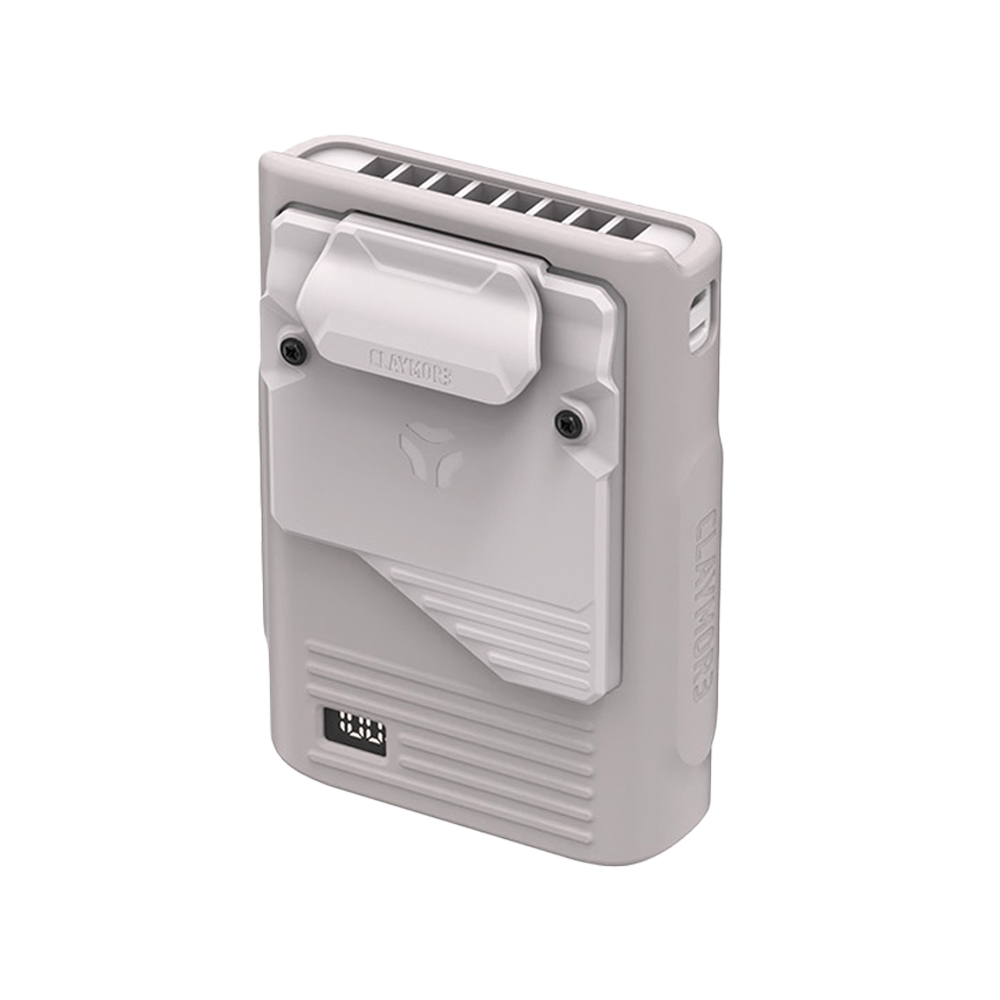 크레모아 클립팬 휴대용 손 선풍기 손풍기 라이트그레이