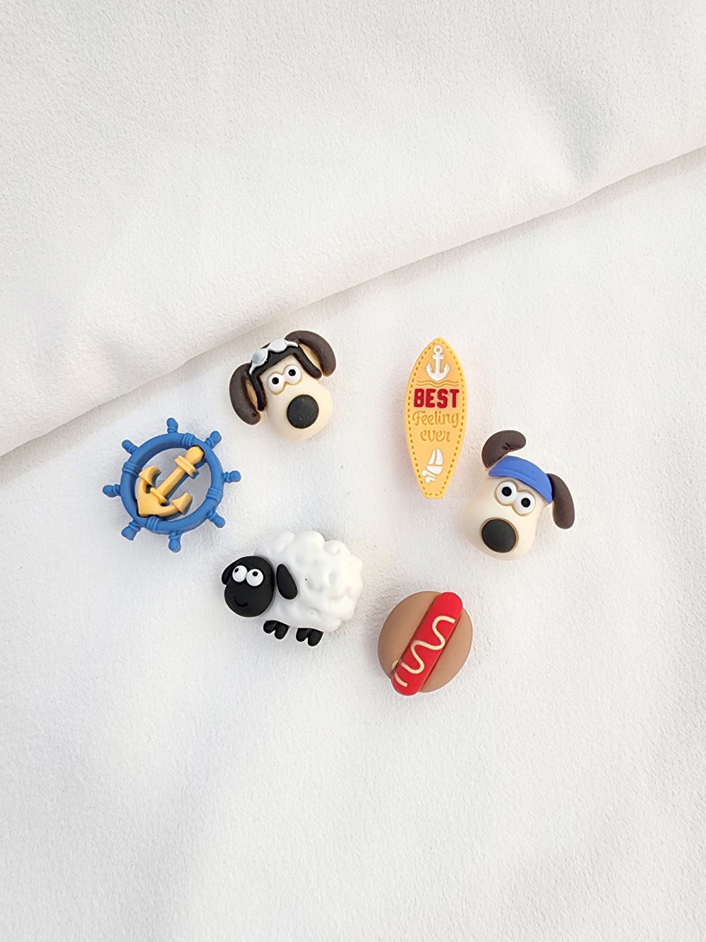 1+1 캐릭터 자비츠 세트 LED 짱구 산리오 치이카와 크록스 지비츠 단품