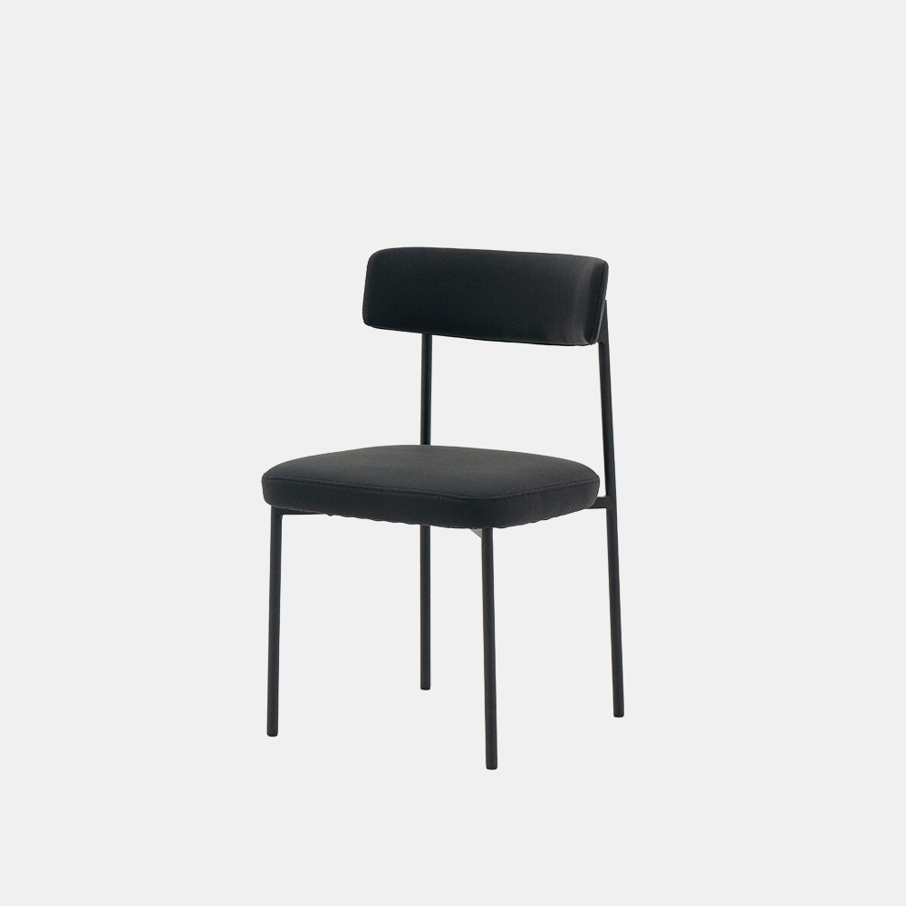 헨지디자인 씨엘 라운드 실리콘 레더 체어 미니멀 디자인 의자 - 상세 이미지 2