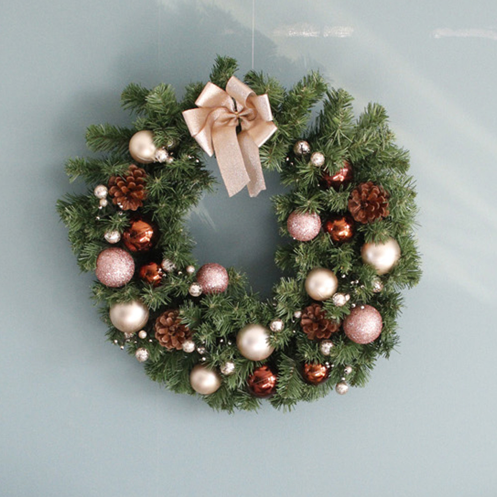 솔방울 러블리한 느낌 크리스마스 장식 오너먼트 벽면 장식품 인테리어 소품 홈파티 트리