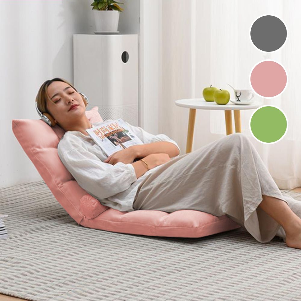 접이식 의자 1인 각도 조절 리클라이너 구름 좌식 체어 좌식의자 용리 쇼파 소파