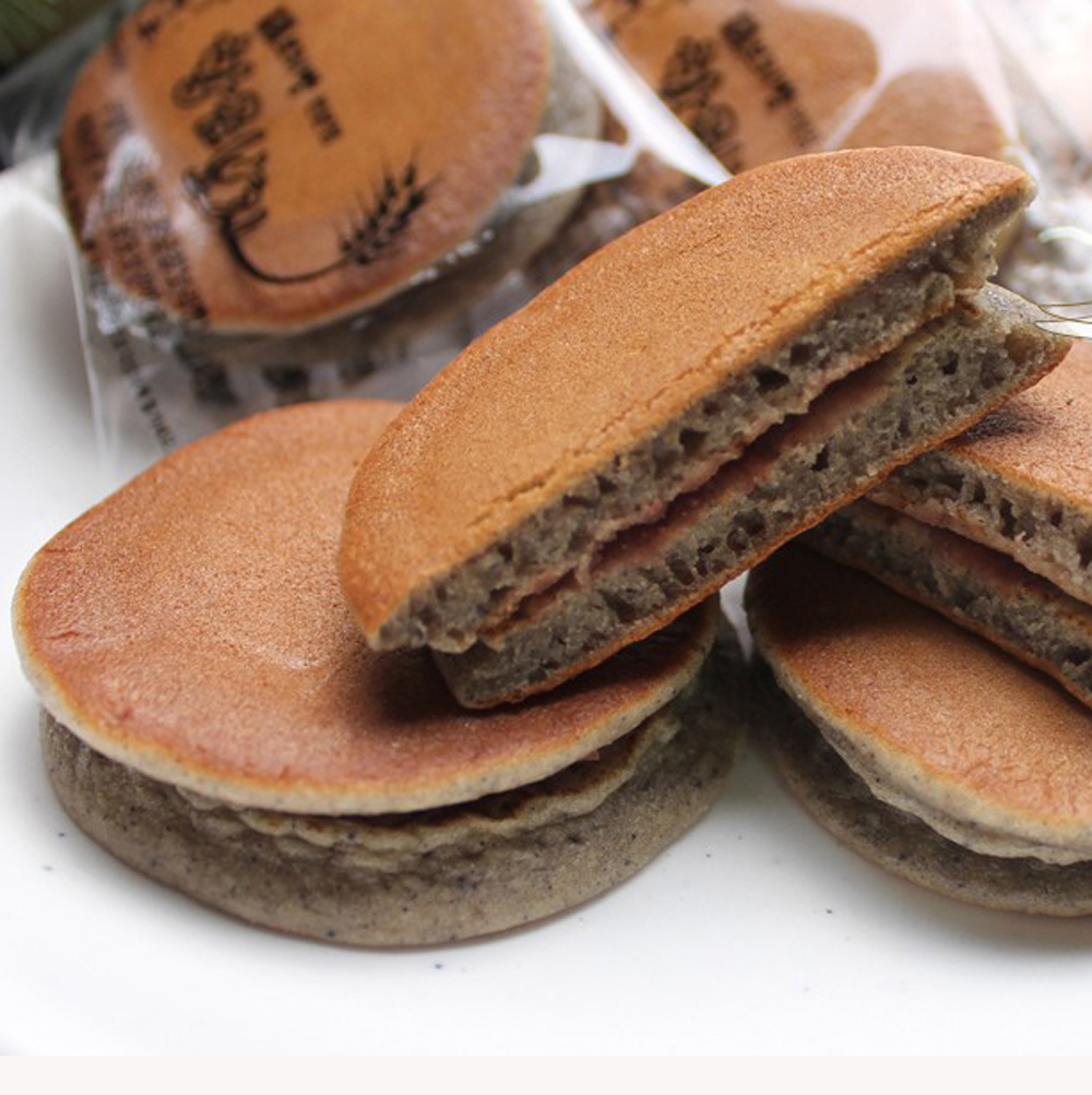 황금 찰보리빵 25g 20개 택배박스 경주 보리빵 간식 경주빵 특산품 선물 아침 식사 대용 이미지 6