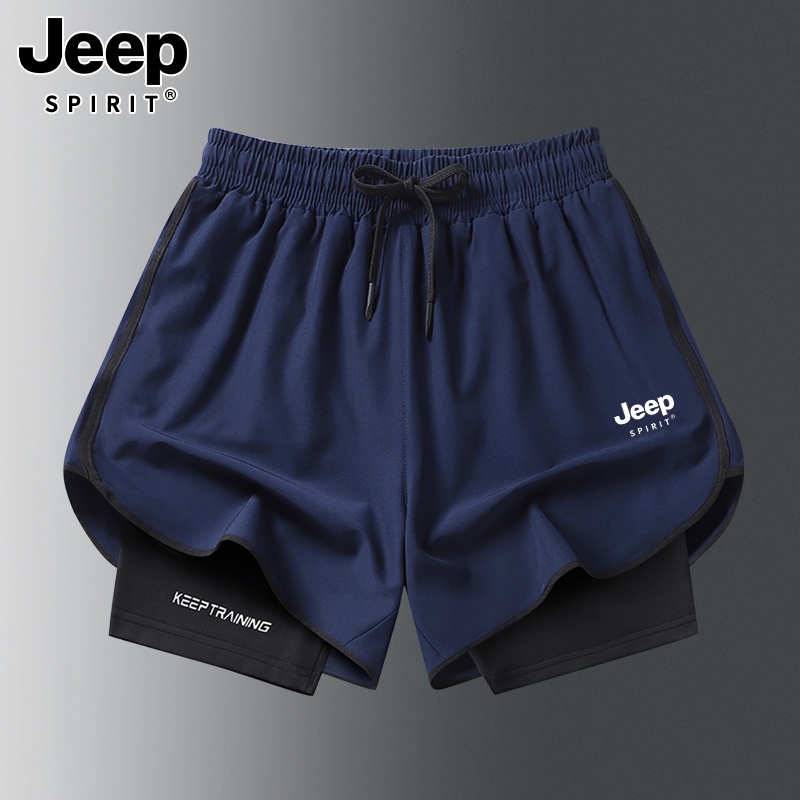 JEEP 지프 여성 2in1 투인원 러닝 쇼츠 레깅스 반바지 이미지 6