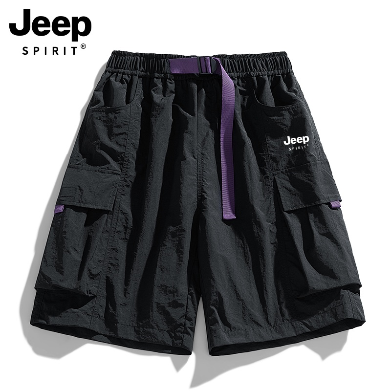 JEEP 지프 여름 바지 여자 시원한 카고 스포츠 반바지 이미지 6