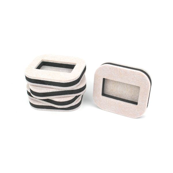 의자 바퀴 고정 커버 베이지 5개입 자국 방지 체어 받침