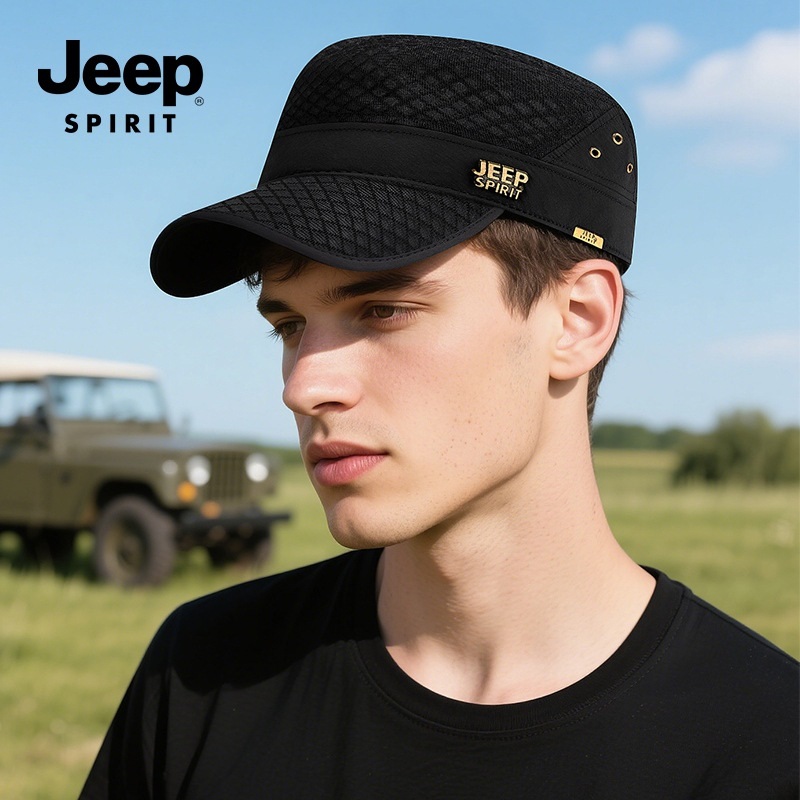 JEEP 지프 여름 망사 모자 남자 쿨 망사 야구모자 - 상세 이미지 5