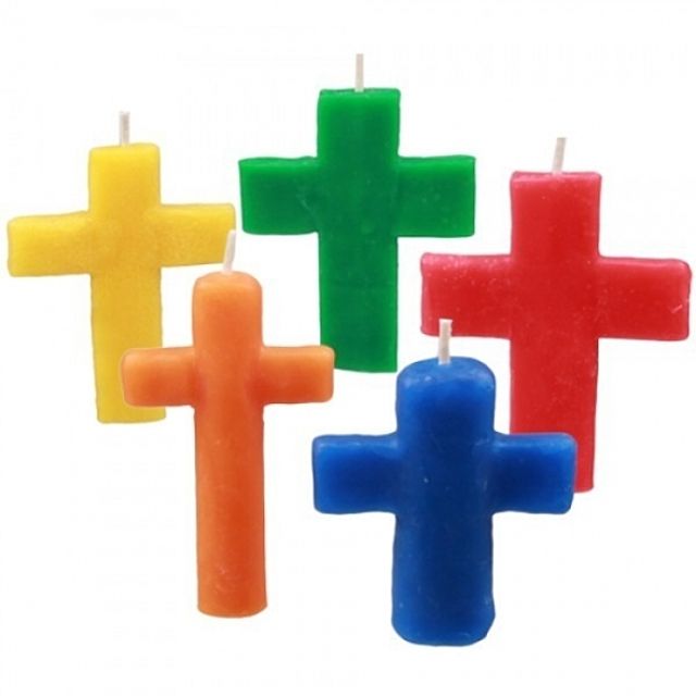 십자가 양초 만들기 세트 단체용 30 개 이야코
