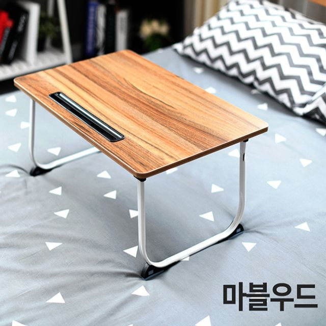 토니 미니 접이식 테이블 1인용 좌식 밥상 공부상