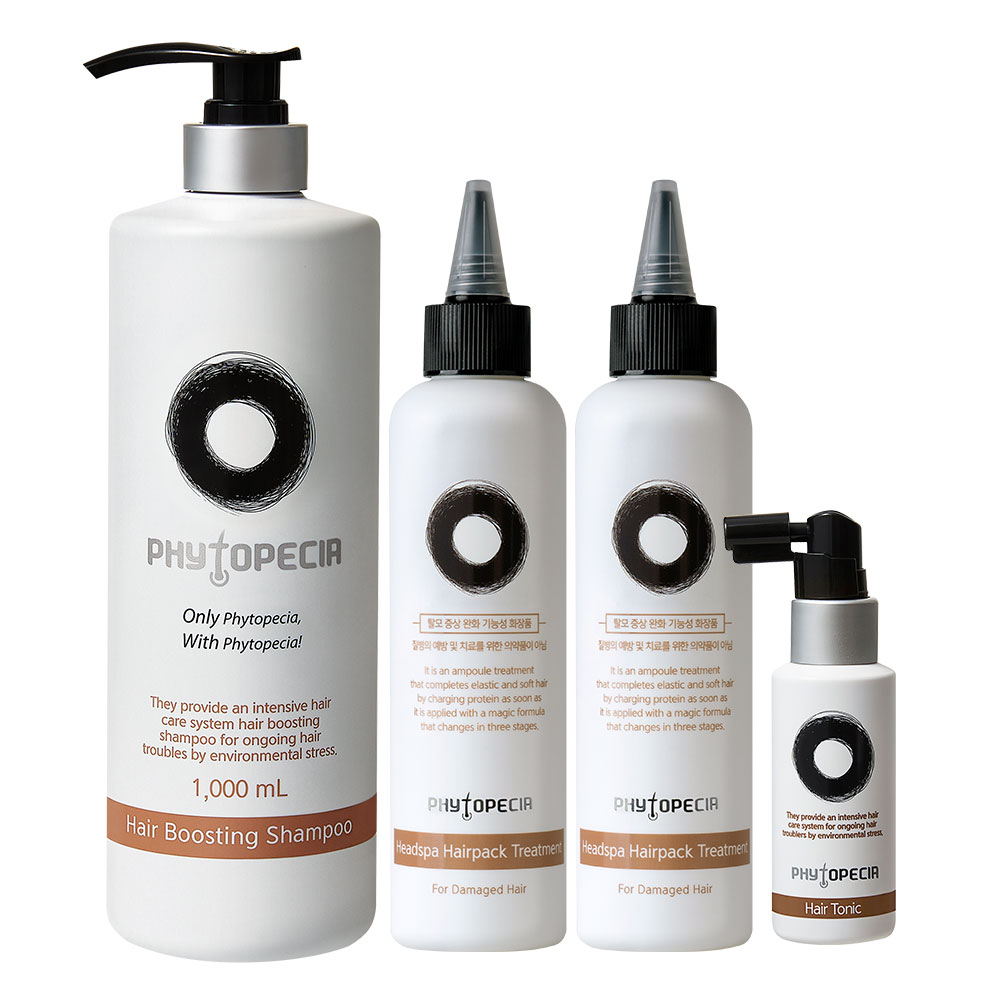 [SET] 샴푸1000 1개+트리트먼트 2개+플러스 헤어토닉 1개+샘플 30매 - 상품 이미지
