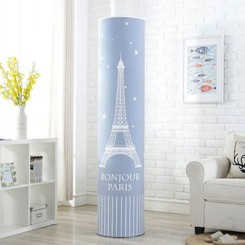 스탠드 무풍 에어컨 커버 먼지 보관 덮개 가리개 벽걸이 원형 깔끔한 듀얼 캐리어