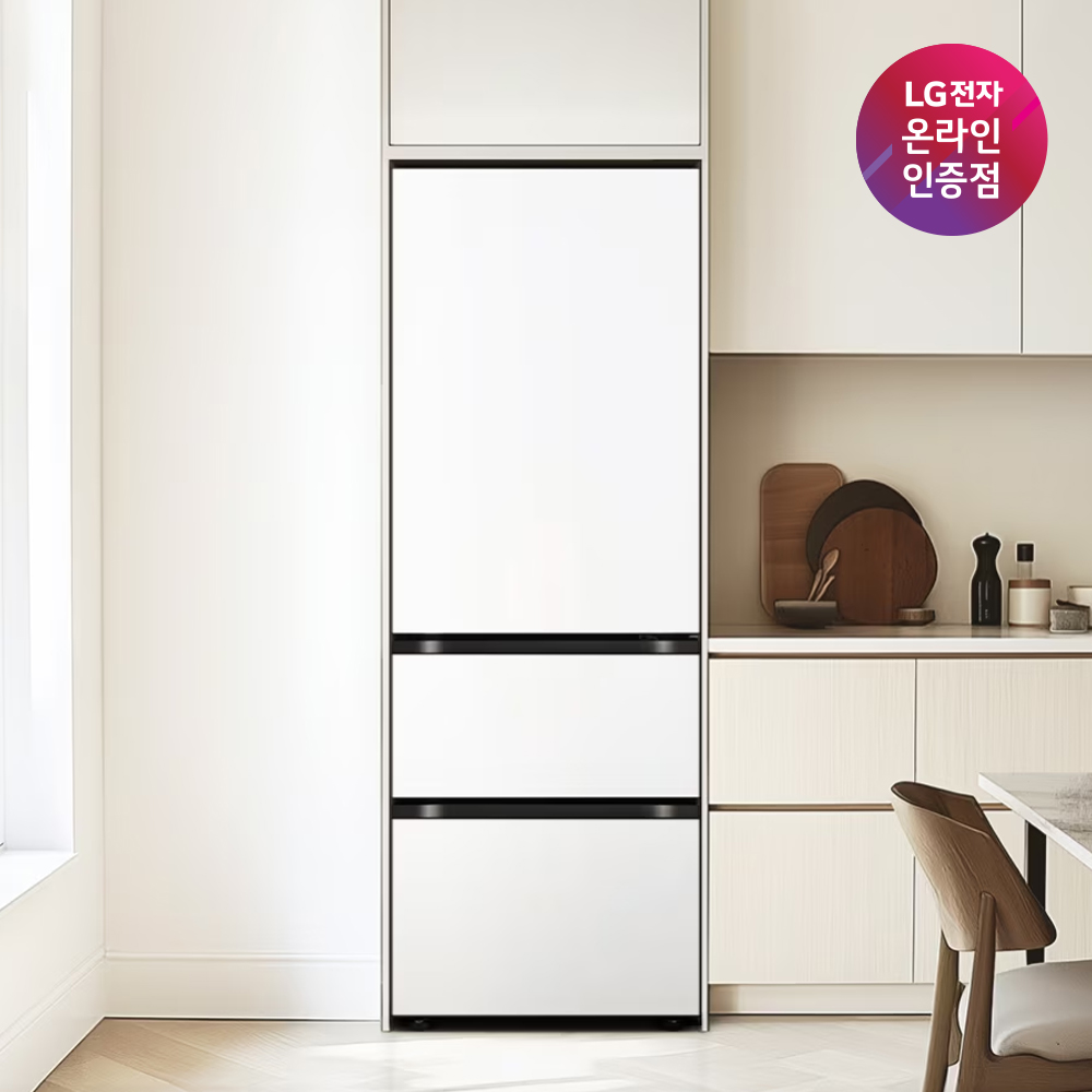 LG 디오스 오브제컬렉션 김치톡톡 Fit & Max Z334AAA122 빌트인 김치냉장고 색상선택