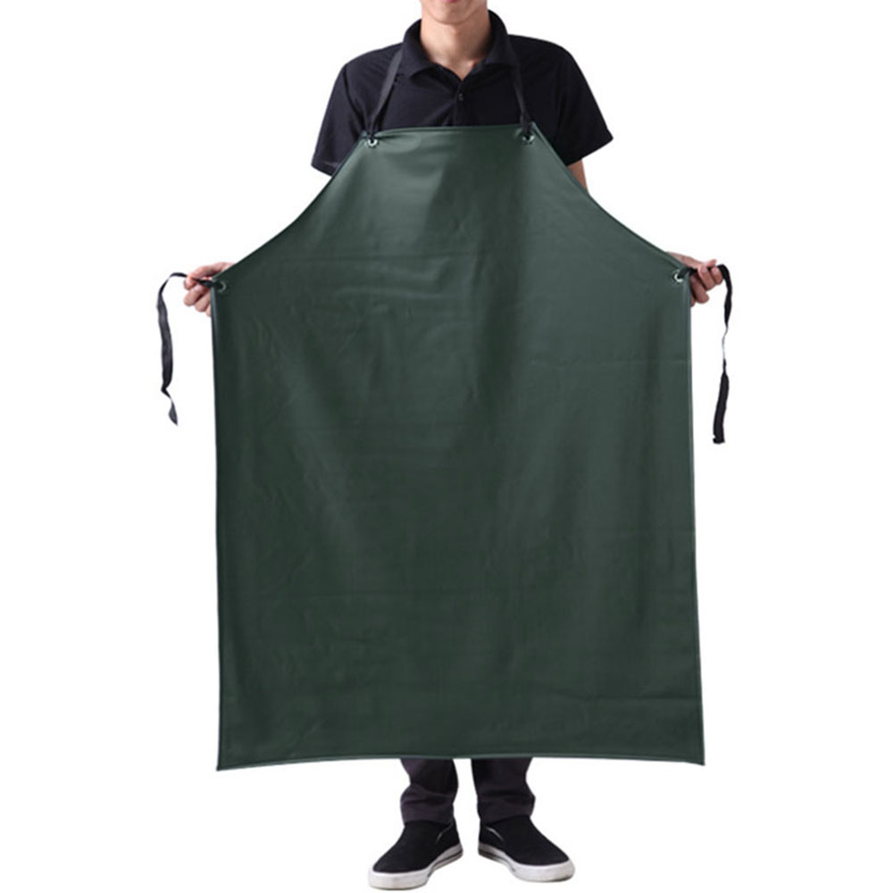 디그린 방수 업소용 카페 주방 앞치마( 110x 80 cm) 수산 시장 정육 작업용