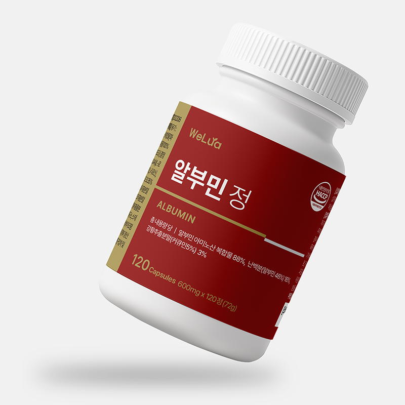 고함량 알부민 정 120정 5통 난백분말 알브민 먹는 알부민 - 상세 이미지 4