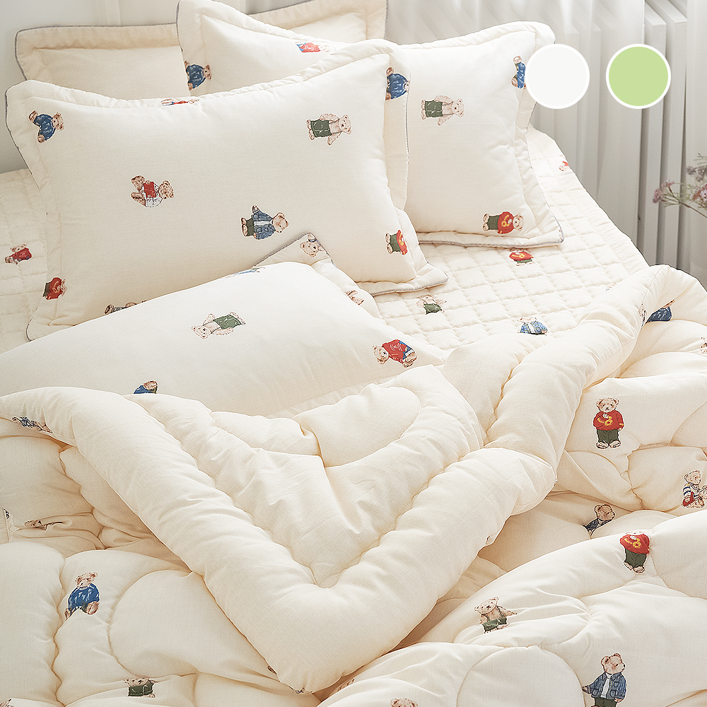 국내 생산 알러지케어 사계절 겨울 차렵이불 패드 커버) SS 2colors 간절기