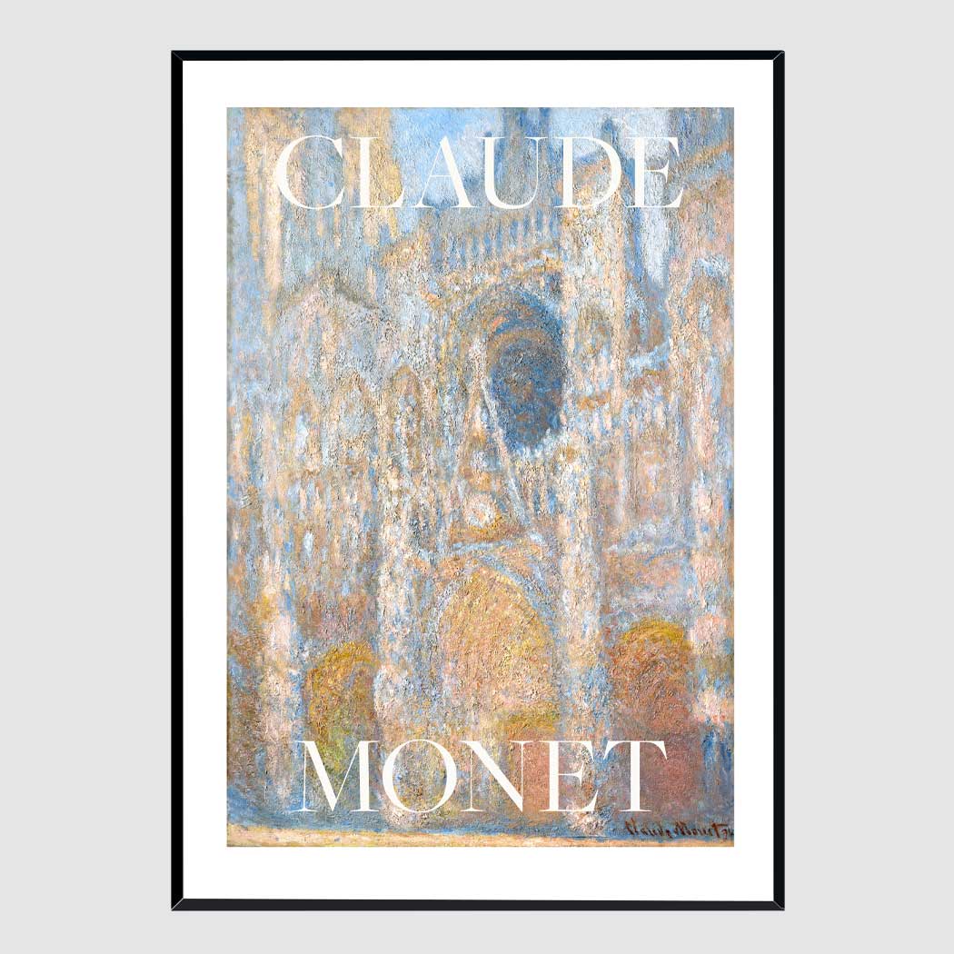 유화 그림 인테리어 액자 The Cour dAlbane A2 사이즈 가벼운 몰딩 대형 - 메인 이미지