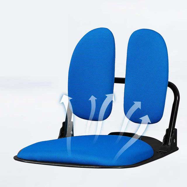 등받이 좌식 1인 편한 접이식 바닥 의자 보조 체어 1인용 편안한 예쁘고 스타일 방석